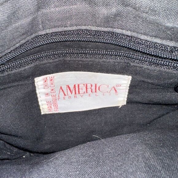 Vintage Perry Ellis America Crossbody Bag - Picture 3 of 3